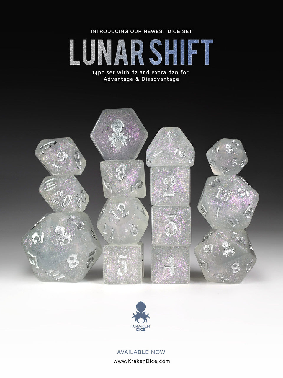 Lunar Shift UV reactive color change White to Blue